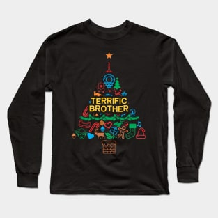 Terrific Brother - Xmas Tree 2 - Christmas Long Sleeve T-Shirt